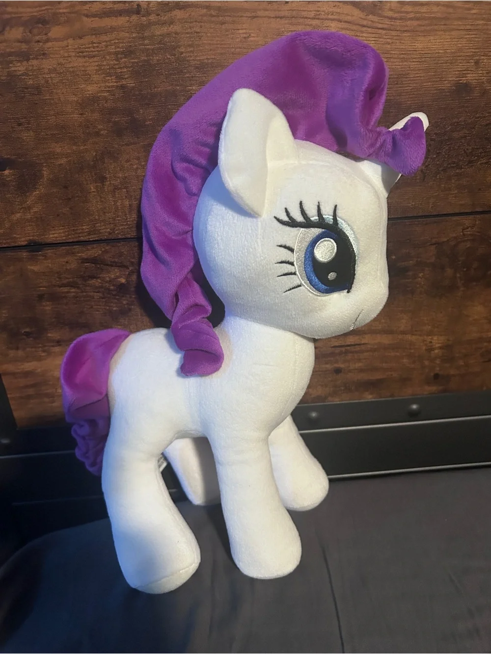 Hasbro My Little Pony Plush Tag - Rarity: White, Pink, Black